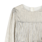 Vestido plissado &agrave;s riscas BILLIEBLUSH 
                    GIRL