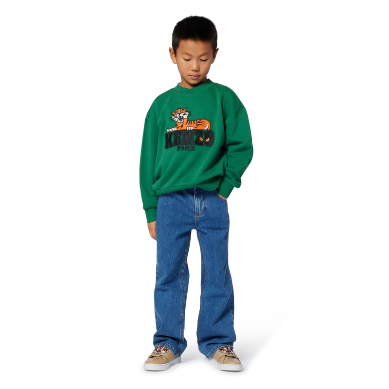 Moletom de l&atilde; KENZO KIDS 
                        BOY