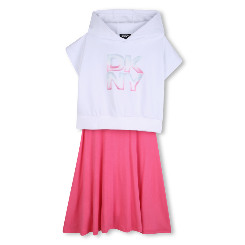 VESTIDO 2 EM 1 DKNY 
                        GIRL