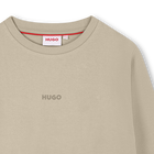 Moletom com gola redonda HUGO 
                    BOY