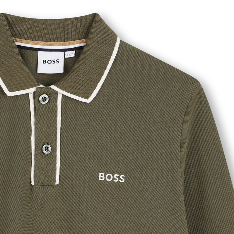 Polo de mangas longas BOSS 
                        BOY