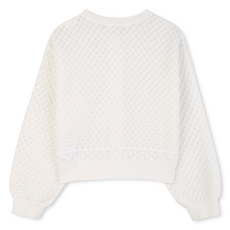OPENWORK TRICOT CARDIGAN BILLIEBLUSH 
                        GIRL