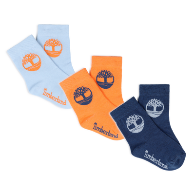CONJUNTO DE 3 PARES DE MEIAS TIMBERLAND BOY