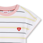 T-shirt de manga curta HUGO 
                    GIRL