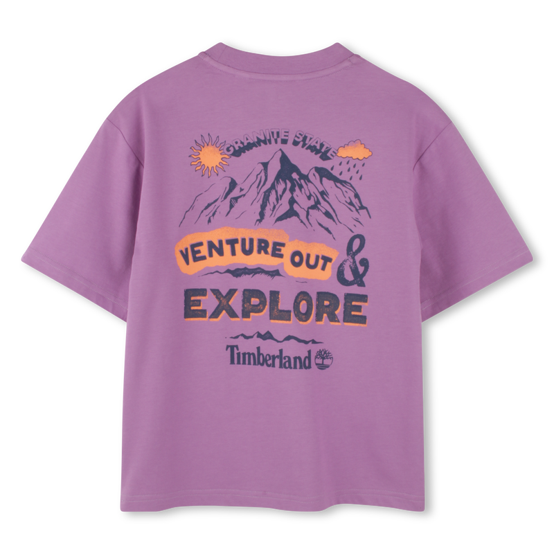 T-shirt larga com estampa TIMBERLAND 
                        BOY