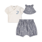 T-shirt, bucket hat e conjunto de peitorais KENZO KIDS 
                    GIRL