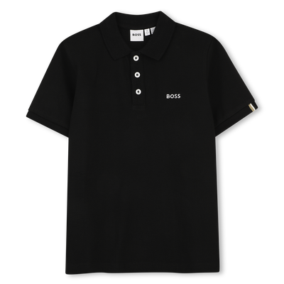 Polo de manga curta BOSS MENINO