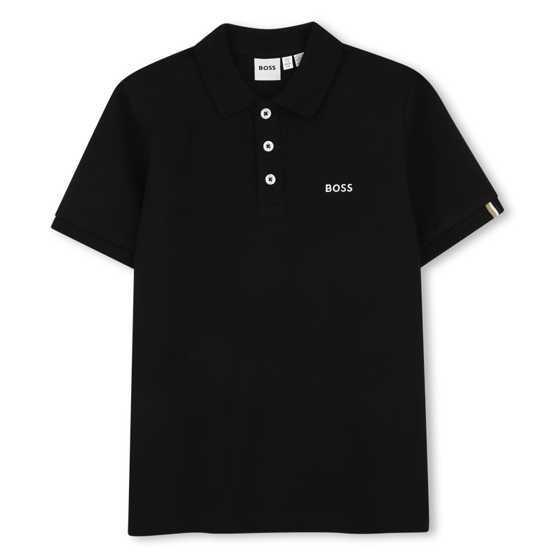 Polo de manga curta BOSS 
                        MENINO