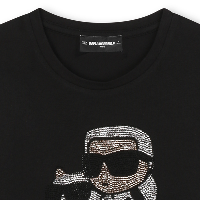 Camiseta de manga comprida KARL LAGERFELD KIDS 
                    GIRL