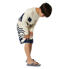 Bermudas log&oacute;tipo estampado KENZO KIDS 
                    BOY