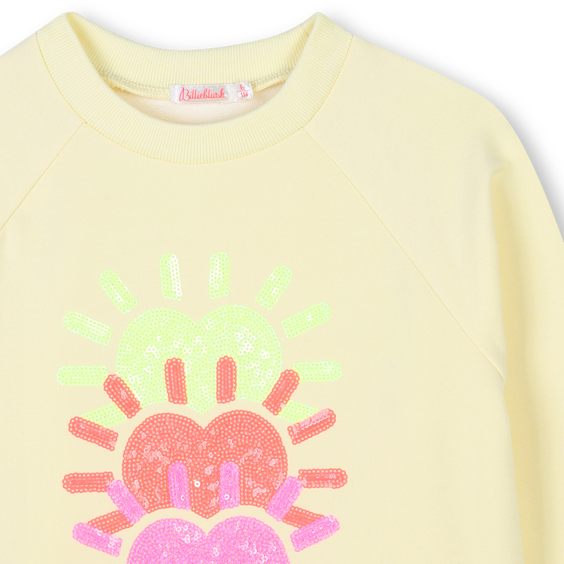 Lightweight fleece sweatshirt BILLIEBLUSH 
                    GIRL