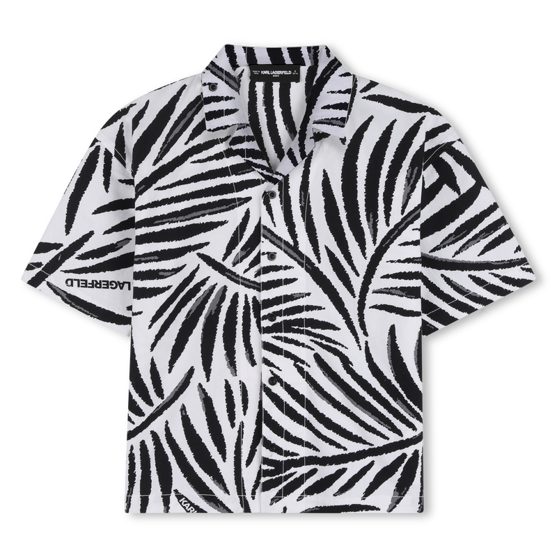 CAMISA DE MANGA CURTA KARL LAGERFELD KIDS 
                        BOY
