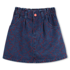 Saia de denim KENZO KIDS 
                    GIRL