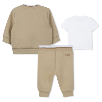 Conjunto de jogging de 3 pe&ccedil;as BOSS BOY