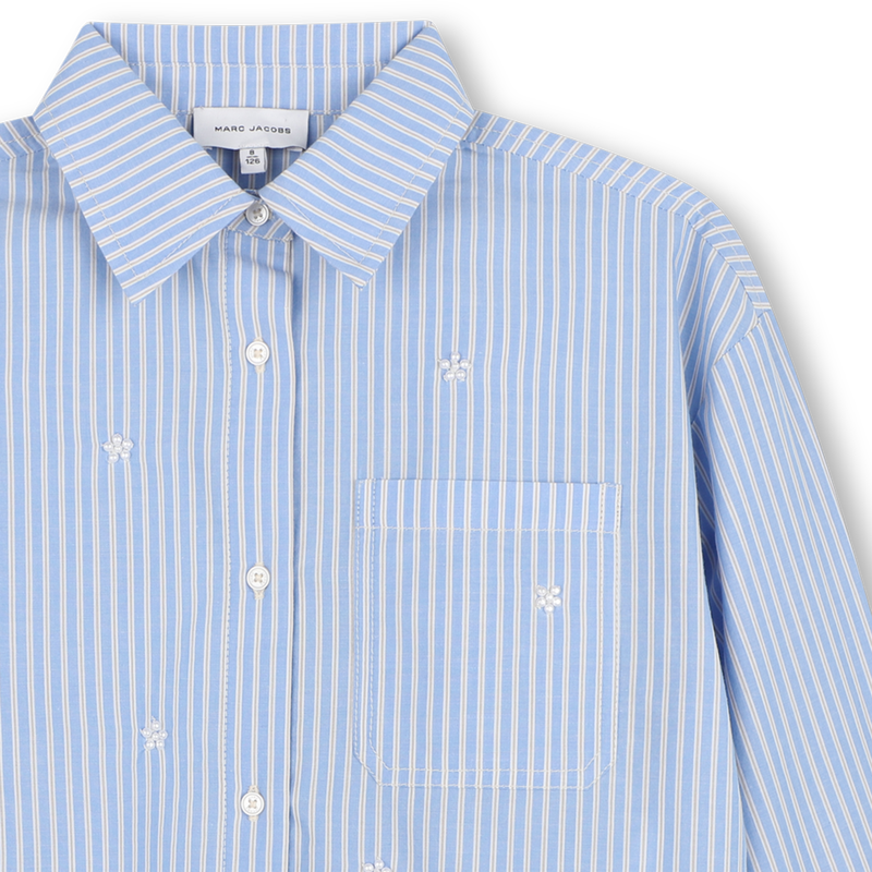 Camisa de listras finas MARC JACOBS 
                        MENINA
