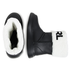 Botins em pele com revirado KARL LAGERFELD KIDS 
                    GIRL