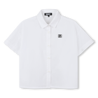 Camisa de popelina de algod&atilde;o DKNY 
                    GIRL