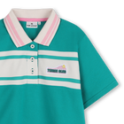 Camisa polo de manga curta KIDS AROUND 
                    GIRL