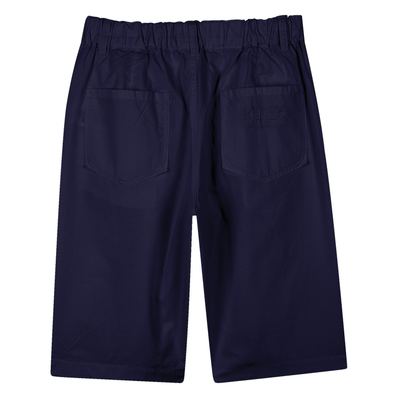 Bermudas lisas de algod&atilde;o KENZO KIDS 
                        BOY