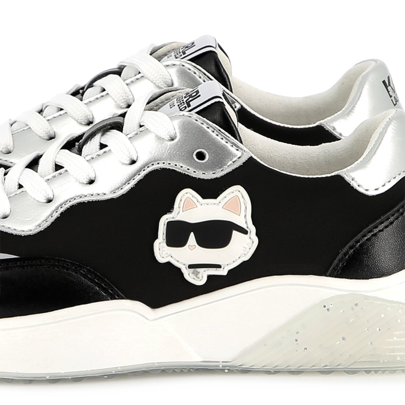 Sapatilhas com atacadores KARL LAGERFELD KIDS 
                        GIRL