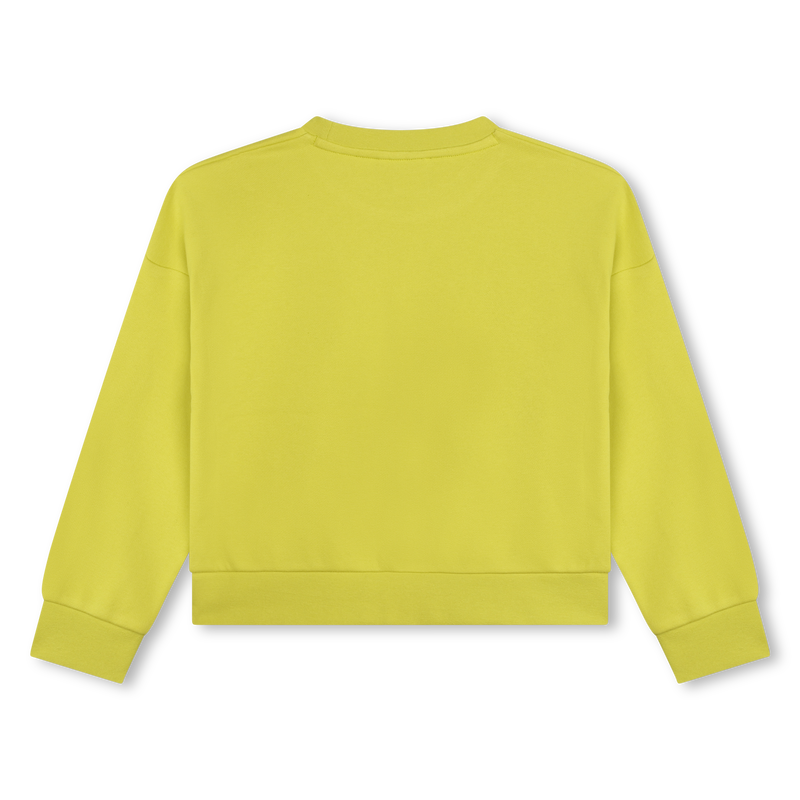 Sweatshirt em moletão BOSS 
                    GIRL