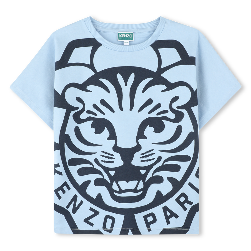T-shirt manga curta em algod&atilde;o KENZO KIDS 
                        UNISEX