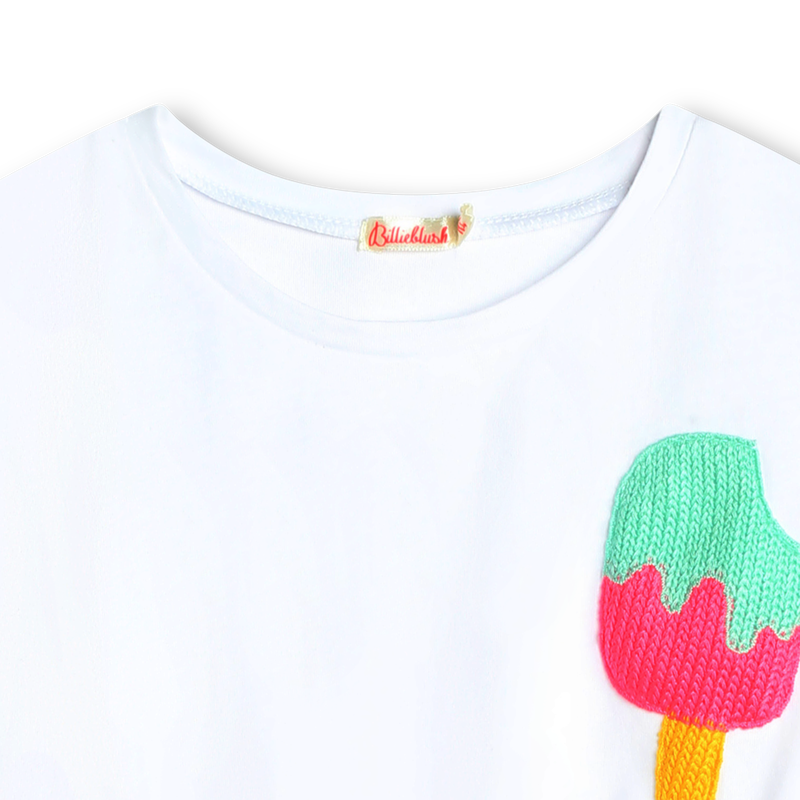 T-shirt com base elástica BILLIEBLUSH 
                    GIRL