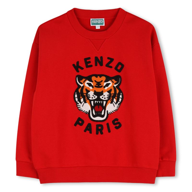 Moletom de lã não escovada KENZO KIDS 
                    BOY