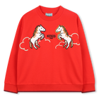 Moletom de l&atilde; KENZO KIDS 
                    BOY