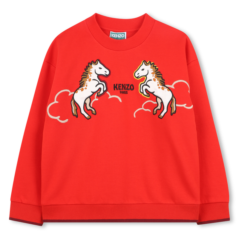MOLETOM DE L&Atilde; KENZO KIDS 
                        BOY