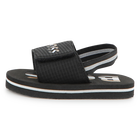 Chinelos com fecho de velcro, PRETO, hi-res