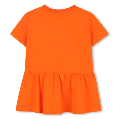 Vestido de manga curta KENZO KIDS GIRL