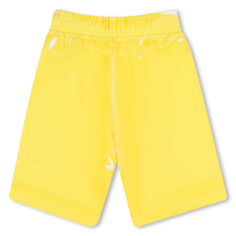 Bermudas molet&atilde;o com bordado MARC JACOBS 
                        UNISEX