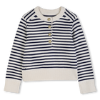 Camisola listrada de pesco&ccedil;o redondo ZADIG & VOLTAIRE 
                    GIRL