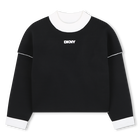 Camisola de malha revers&iacute;vel DKNY 
                    GIRL