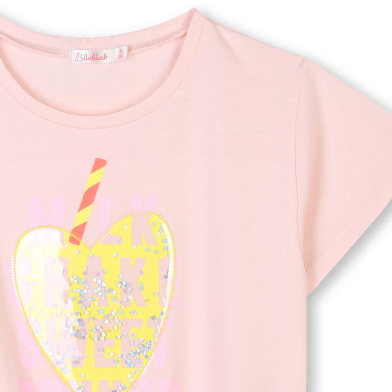 T-shirt corte conforto BILLIEBLUSH 
                        GIRL