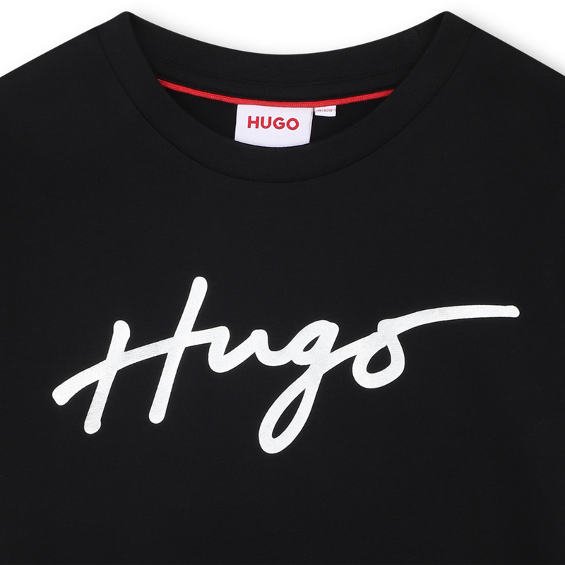 T-shirt de manga curta HUGO 
                        GIRL