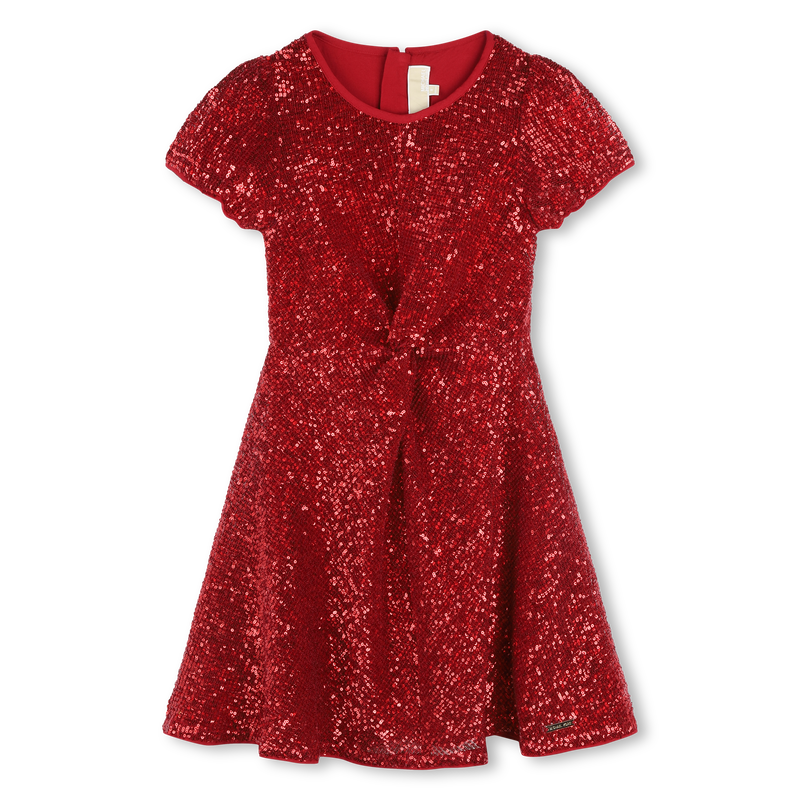 Sequin Zip-Up Dress MICHAEL KORS 
                    GIRL