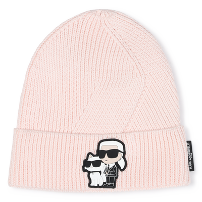 Gorro de malha KARL LAGERFELD KIDS GIRL