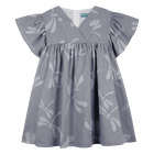 Vestido de corte de quimono KENZO KIDS 
                    GIRL