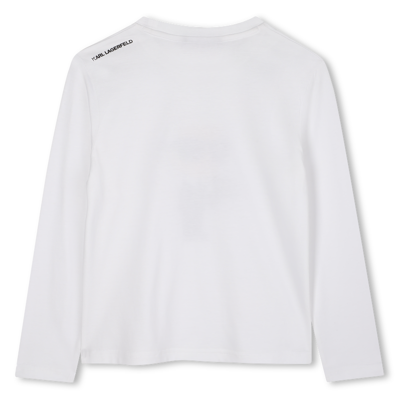 Camiseta de manga comprida KARL LAGERFELD KIDS 
                    BOY