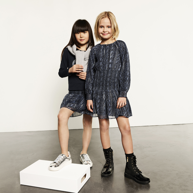 Vestido de manga comprida MICHAEL KORS 
                        GIRL