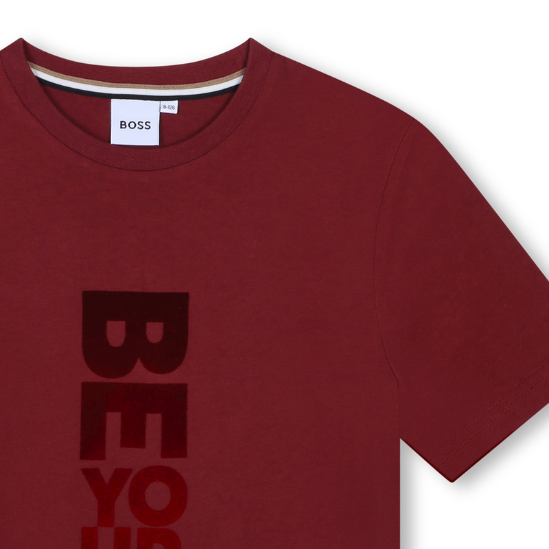 T-shirt de manga curta BOSS 
                        BOY