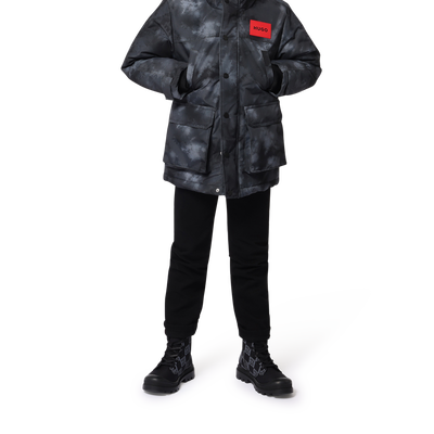 Parka com capuz e bolsos HUGO BOY