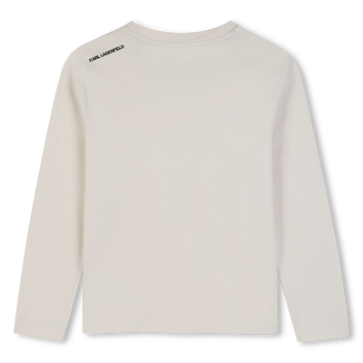 Camiseta de mangas curtas KARL LAGERFELD KIDS BOY