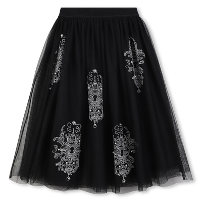 Saia de tule franzida GIVENCHY GIRL