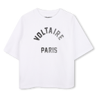 Camiseta de mangas curtas ZADIG & VOLTAIRE 
                    MENINA