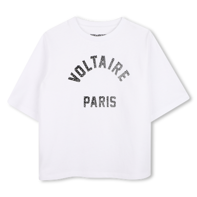 Camiseta de mangas curtas ZADIG & VOLTAIRE MENINA