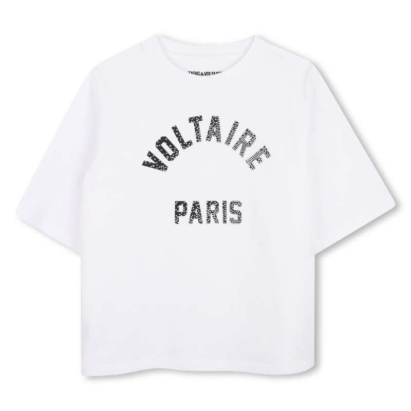 Camiseta de mangas curtas ZADIG & VOLTAIRE 
                        MENINA