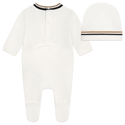 Conjunto de pijama e touca BOSS UNISEX